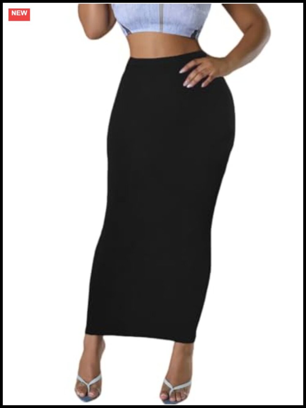Women's Long Pencil Skirt High Waisted Bodycon Maxi Summer Fall Y2K